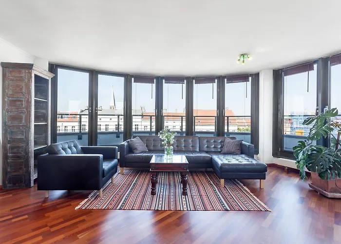 The Danziger, 2 Unique Roof Units In Prenzlauerberg, Group & Family Friendly, From 2 Up To 7 Guests Lägenhet