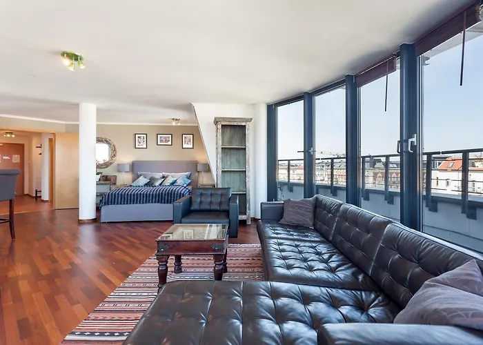 アパート The Danziger, 2 Unique Roof Units In Prenzlauerberg, Group & Family Friendly, From 2 Up To 7 Guests